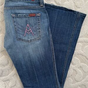 "A" 7 For All Mankind Flare Jeans